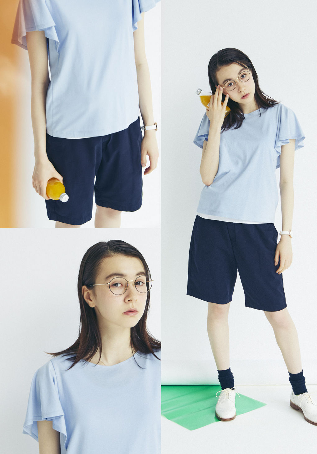 绿色t恤怎么穿出高级感,t恤怎么穿搭出高级感