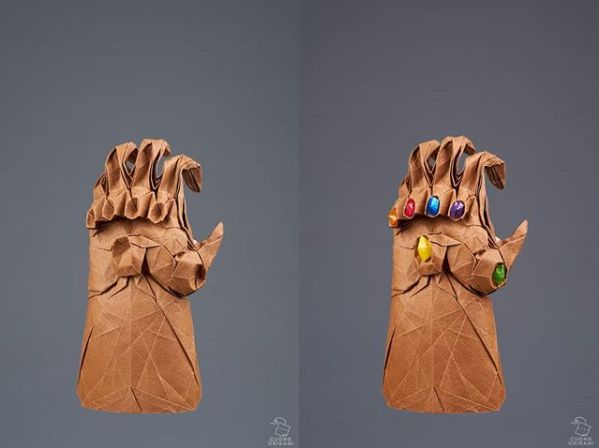 叹为观纸折纸作品,最近超火的纸手工