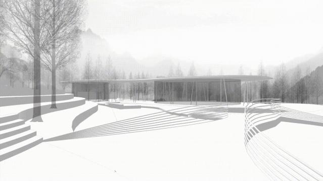 消隐在自然山水之中的四季花房——青岛万科·四季草堂