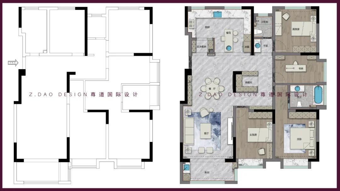 合肥177㎡「高速静安·春晖里」现代中式雅宅，演绎中式对称美学