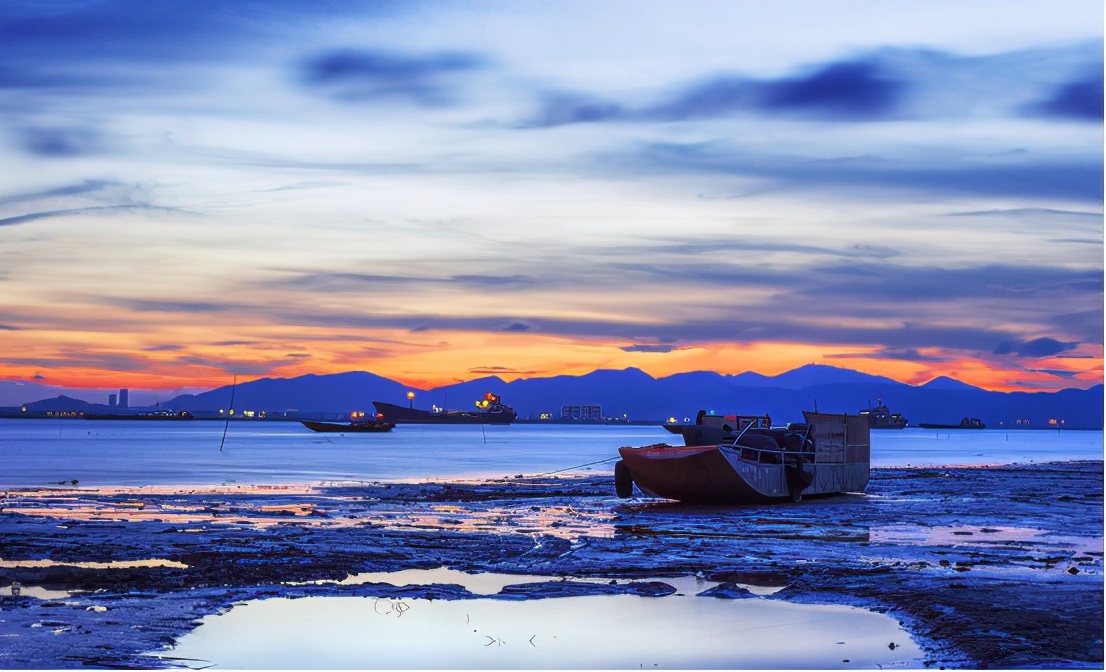 美丽的广东淇澳岛，依偎在珠海市旁的小岛，村民亲自打造的白石街