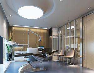 150平米现代口腔诊所装修图纸,口腔诊所墙面装修用什么材料