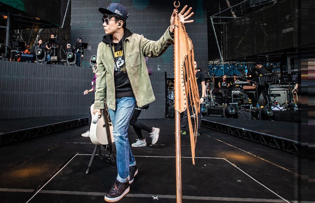 明星上脚权志龙鞋1.0,林俊杰aj鞋