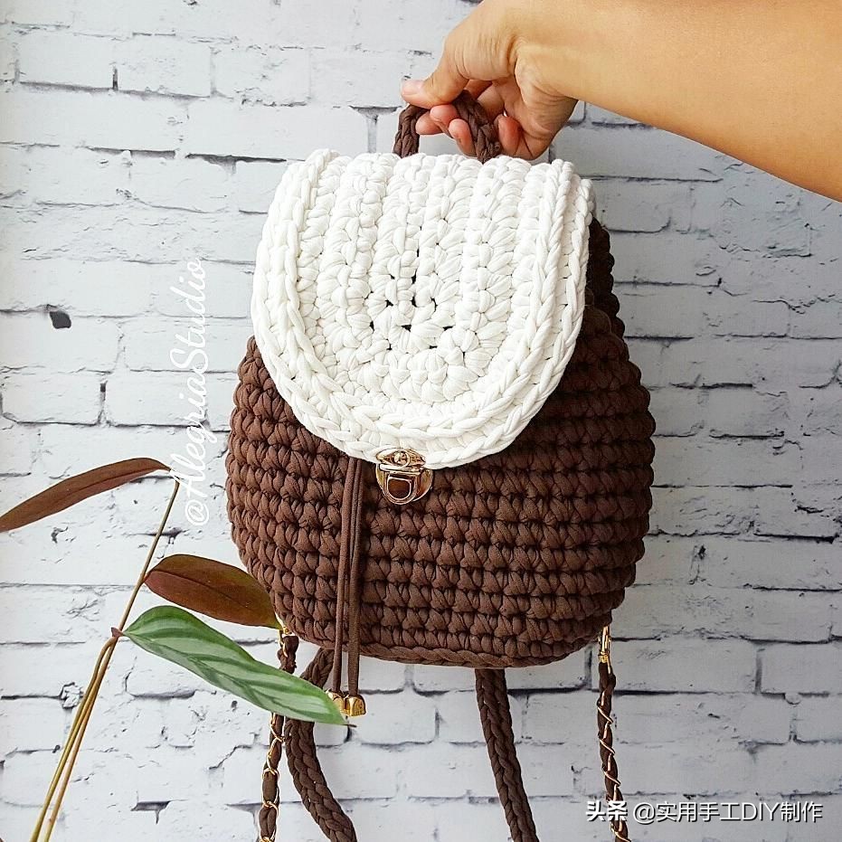 钩背包新花样,钩新款手机背包