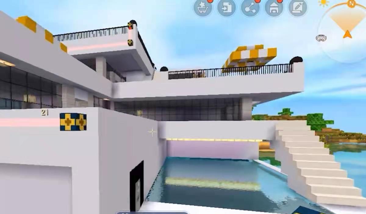 怎么造简单又漂亮的房子迷你世界,怎么做简单又好看的房子迷你世界