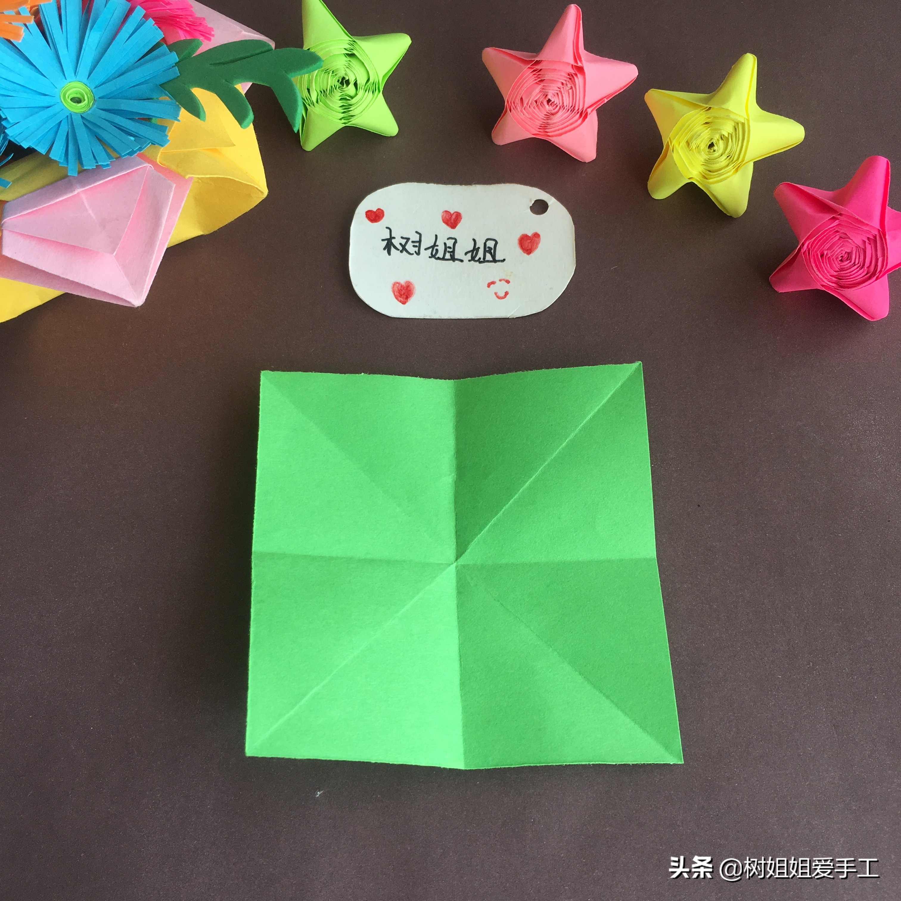 正方形纸折纸视频折蝴蝶书签,蝴蝶折纸怎么折