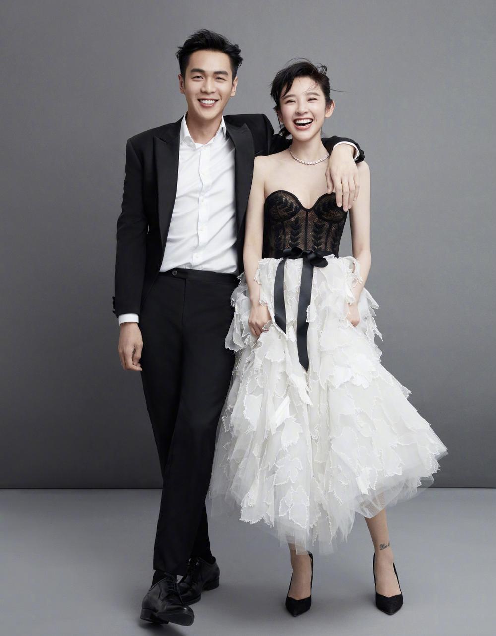 唐艺昕晒张若昀结婚视频,张若昀唐艺昕拍婚纱照被偶遇