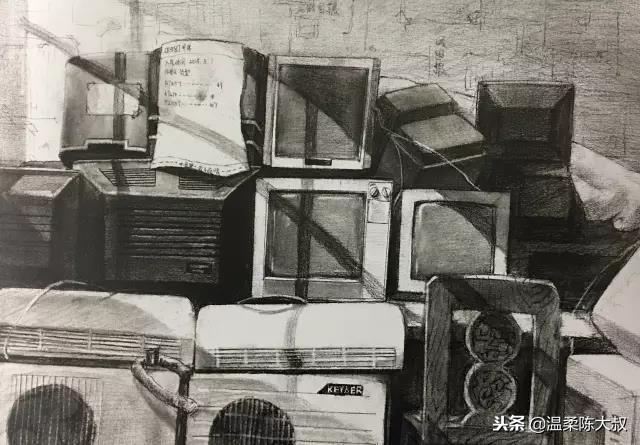 清华美院设计素描2015年高分卷,清华美院校考设计高分试卷