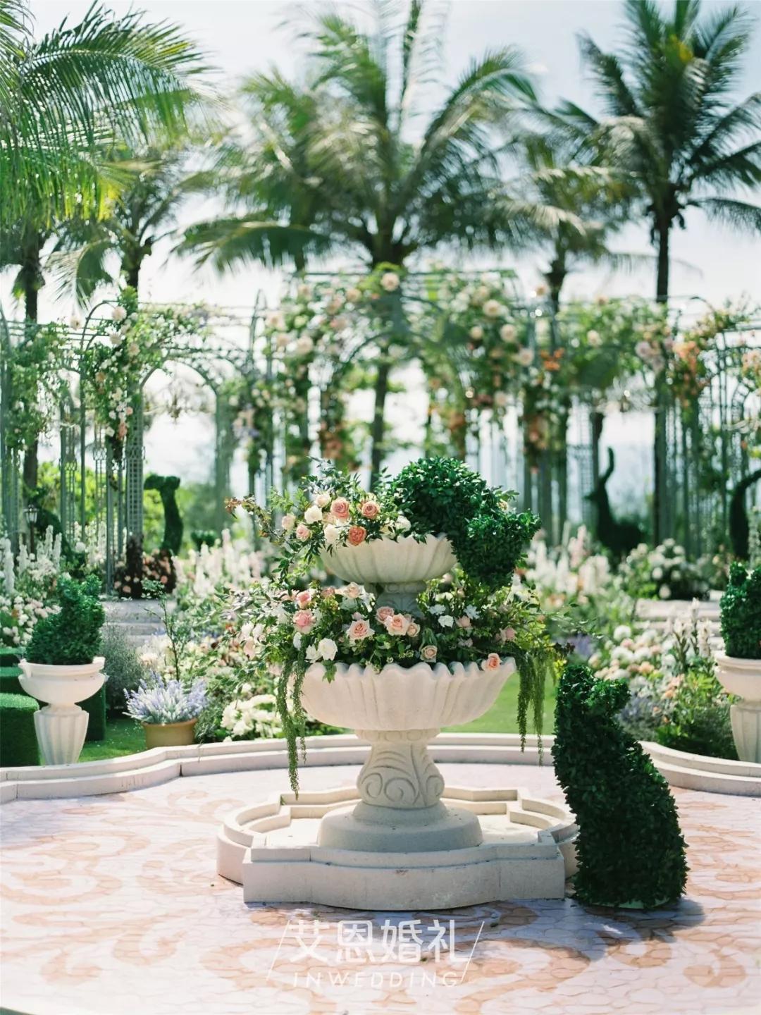 高级英式婚礼视频,法式花园风格婚礼