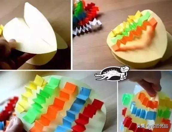 哇塞！让孩子一秒就爱上的入门级卡纸手工，老师园长都夸赞