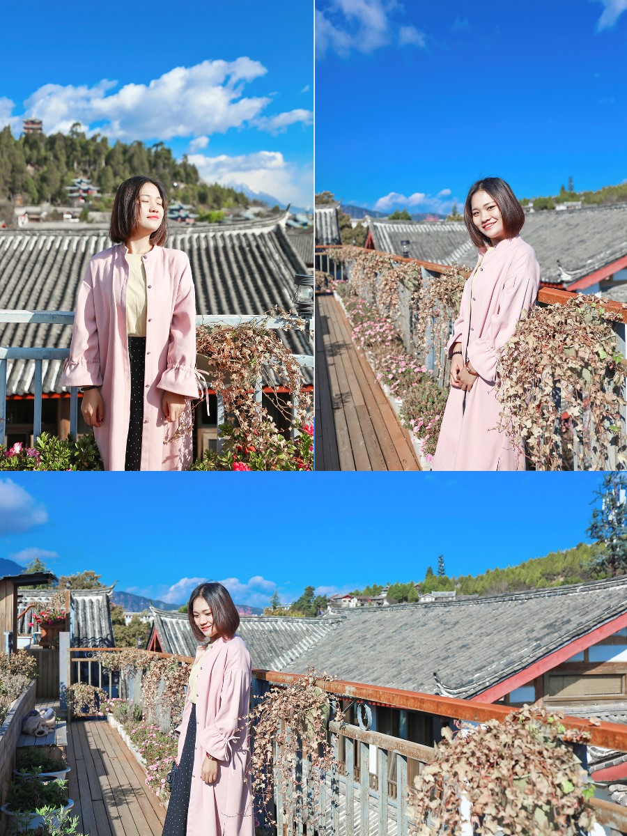 丽江古城三坊一照壁民居,丽江古城四合院客栈