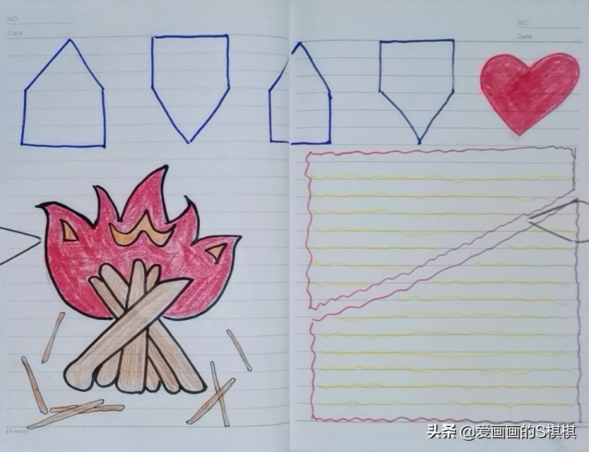 50张万能手抄报模板合集,我的寒假生活手抄报简易版2022