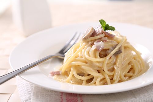 奶油蘑菇意大利面热量,奶油蘑菇意大利面条