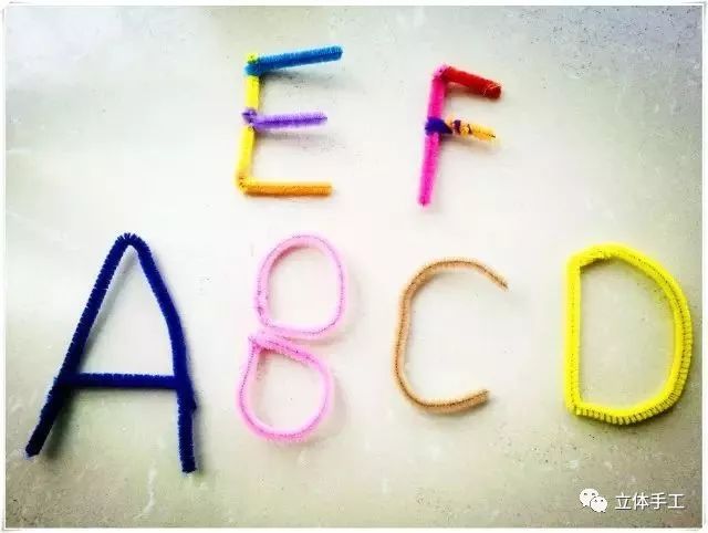 新手玩扭扭棒简单教程,毛根扭扭棒的100种玩法