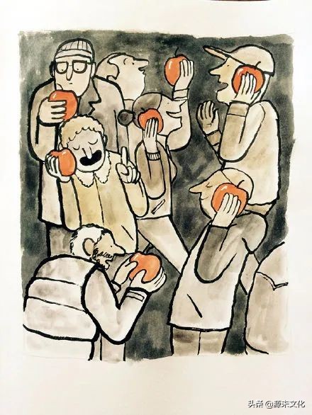 比12万美元一根的香蕉有创意！奇妙笔触直面丧萌日常