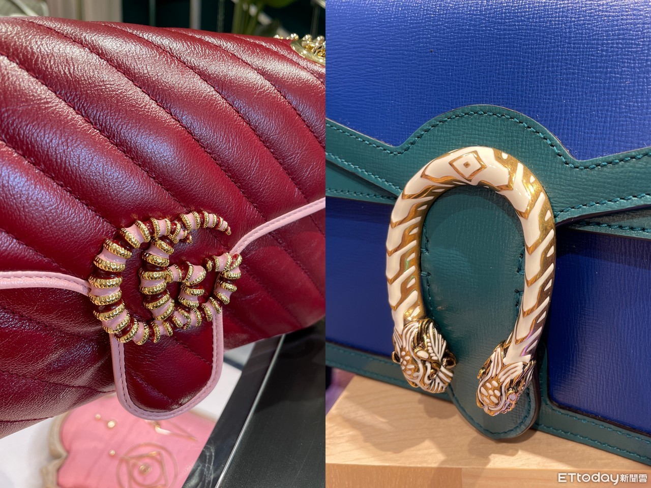 倪妮gucci包1995,流金岁月倪妮gucci酒神包