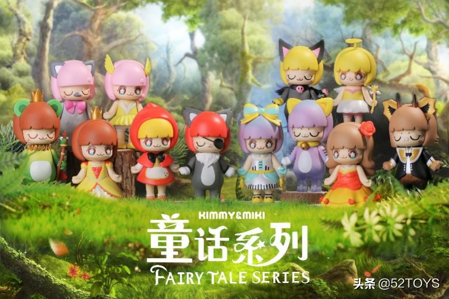 52toyskimmy盲盒甜品派对系列,52toys甜品派对手感