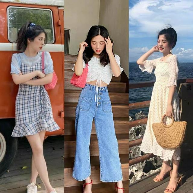 小个子女装145-150店铺秋冬穿搭,整套搭配好的微胖小个子女装店铺