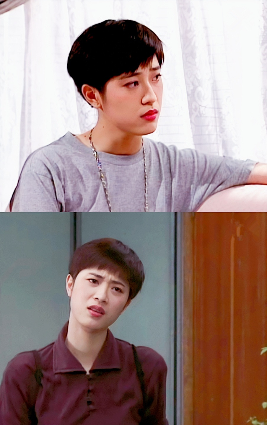 陈法蓉的短发既有帅气也有女人味,陈法蓉以前的短发是多少年前的