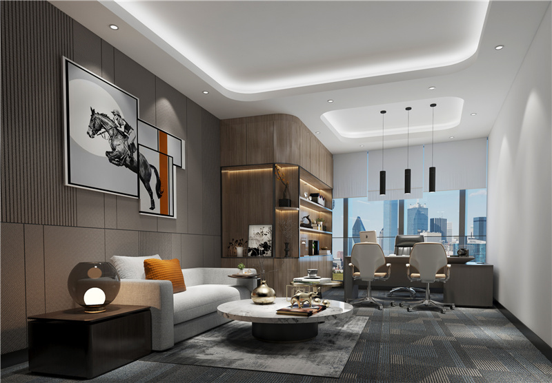 董事长办公室装修设计,董事长办公室装修豪华200平