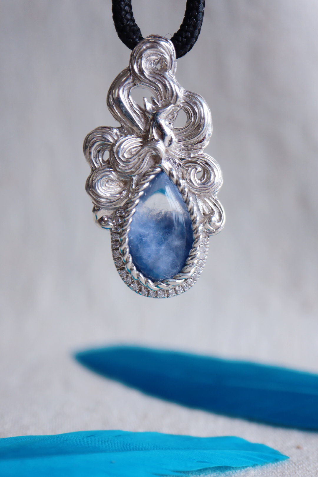 晶石发晶,五彩晶石发晶