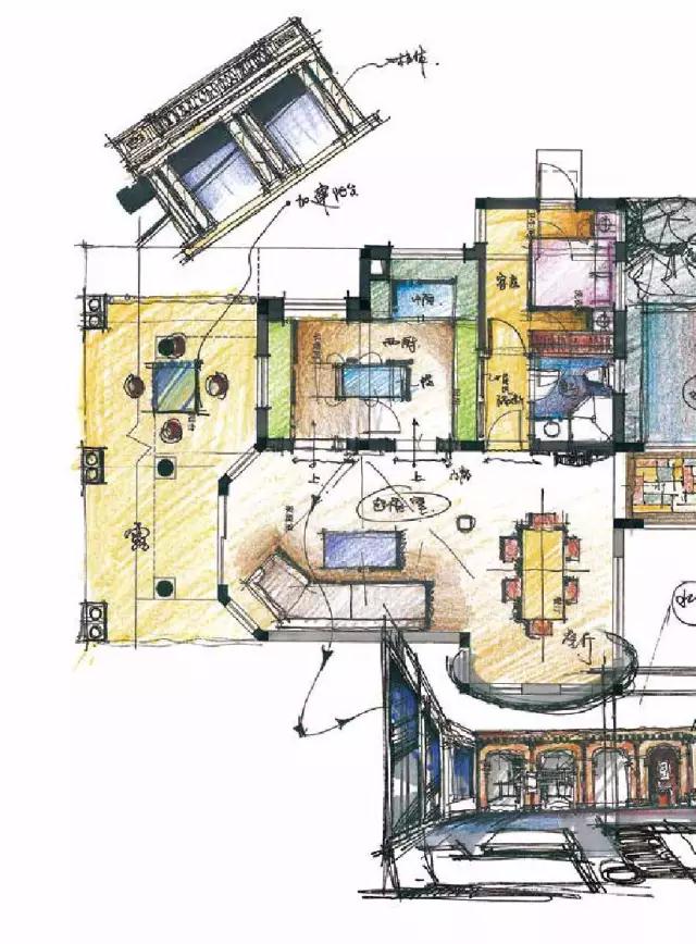 如何快速高效进行手绘设计,设计手绘的表现技法
