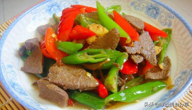 农家炒猪肝,爆炒猪肝贫穷料理