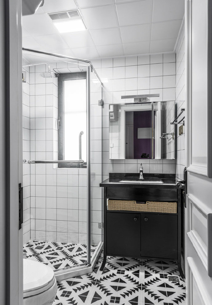 95平米美式简约风格装修设计,95平现代美式装修