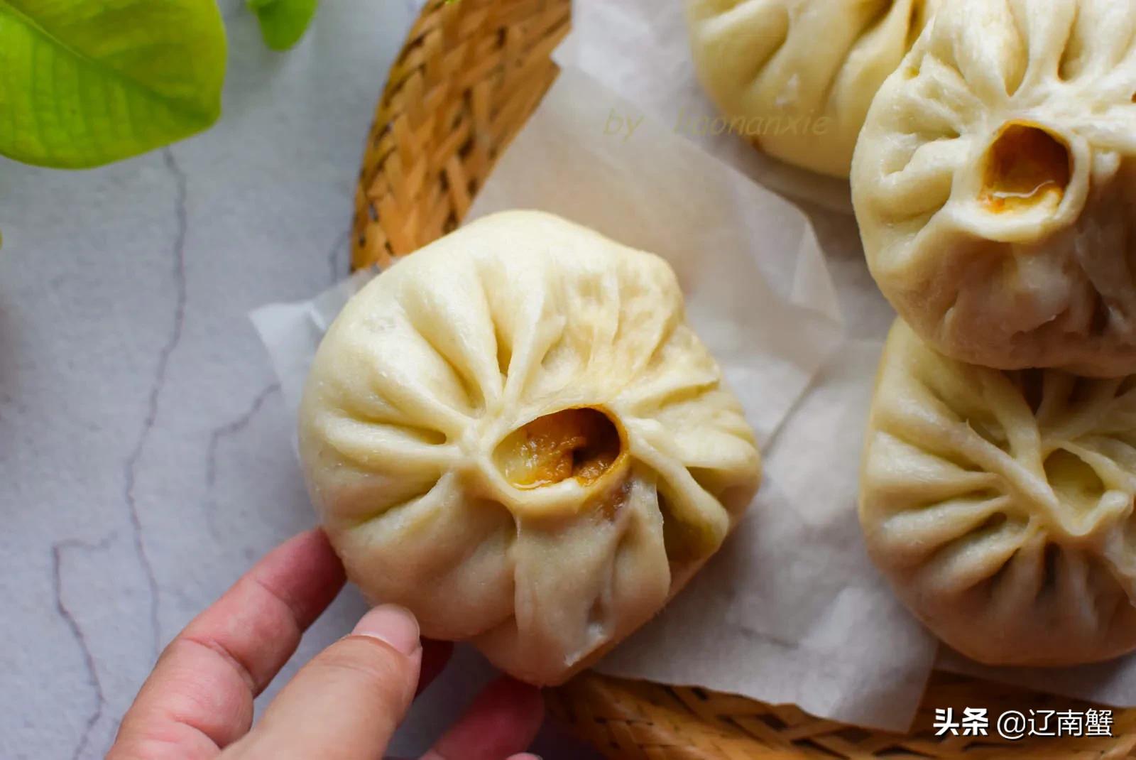 干菜包子掺什么蒸好吃,梅干菜肉包子馅蒸40分钟