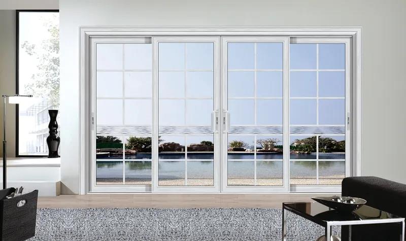 金色铝合金门窗用什么颜色玻璃,别墅铝合金门窗用什么颜色比较好