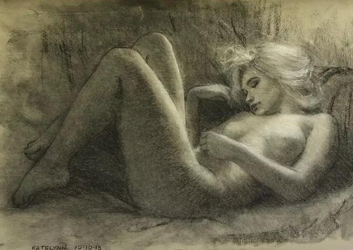 梅伦利斯顿素描作品欣赏,卡梅伦利斯顿作品