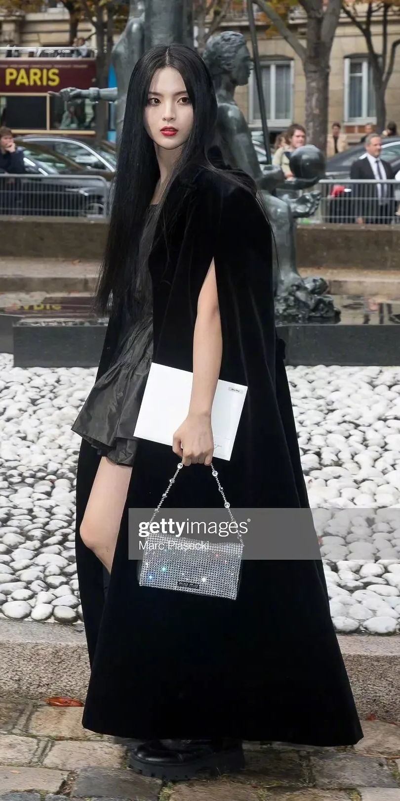 杨超越黑长直造型图片,杨超越日常美图