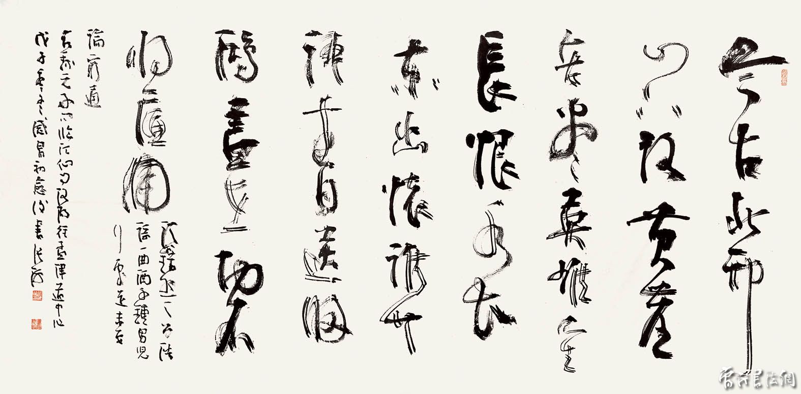 张海为书协主席，为何大家都不喜欢他的书法？原来落款之中藏端倪