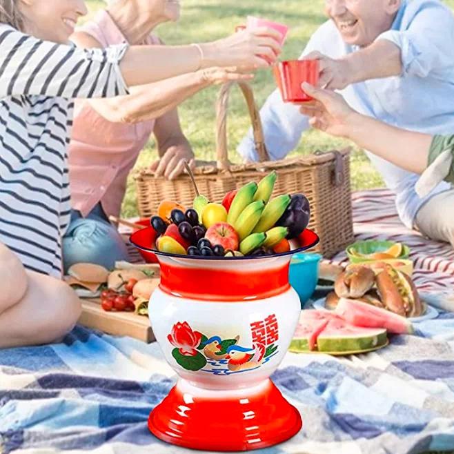 痰盂变果篮,痰盂被人玩出了新花样