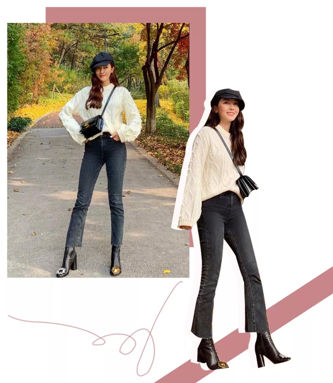 毛衣内搭的5种方法,这样穿保暖又时髦