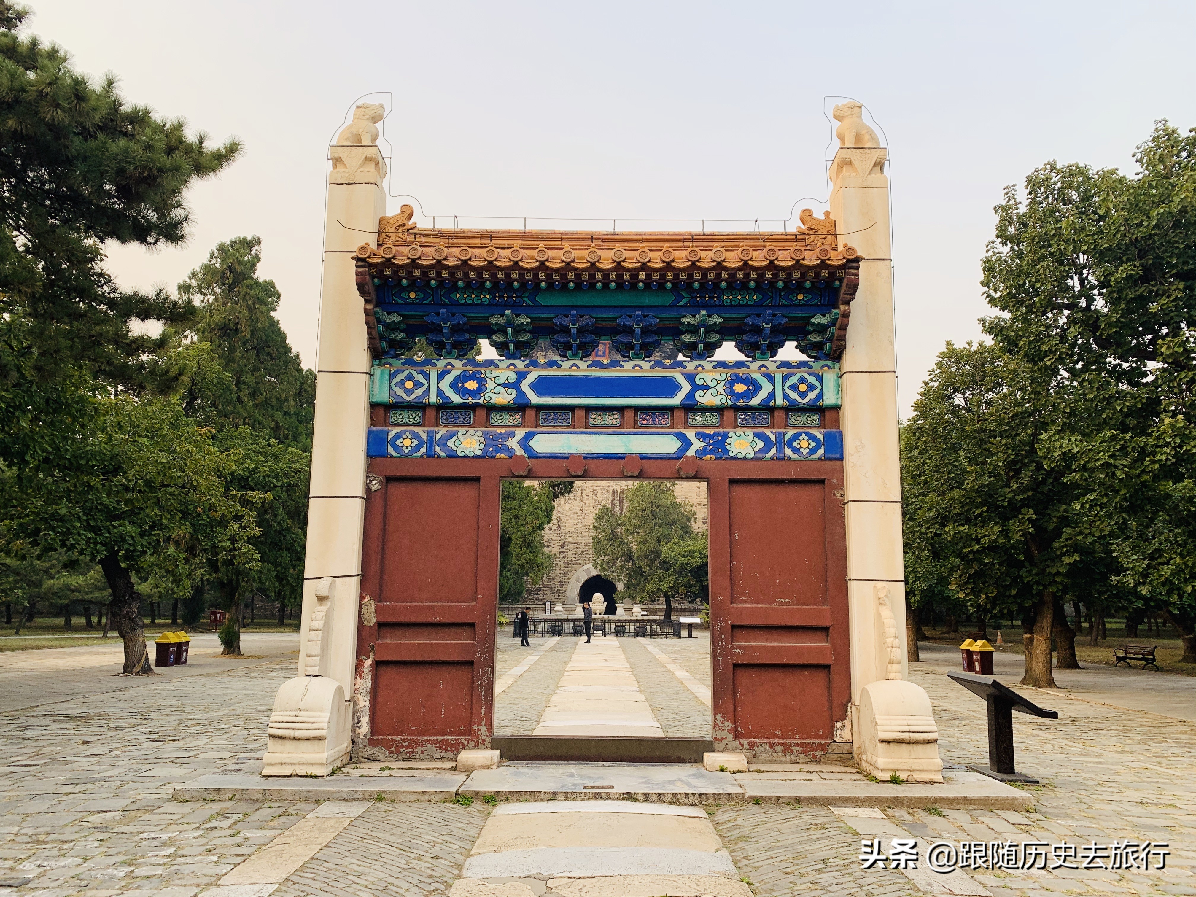 朱棣的长陵全是金丝楠木么,明十三陵之朱棣长陵100年前的样子