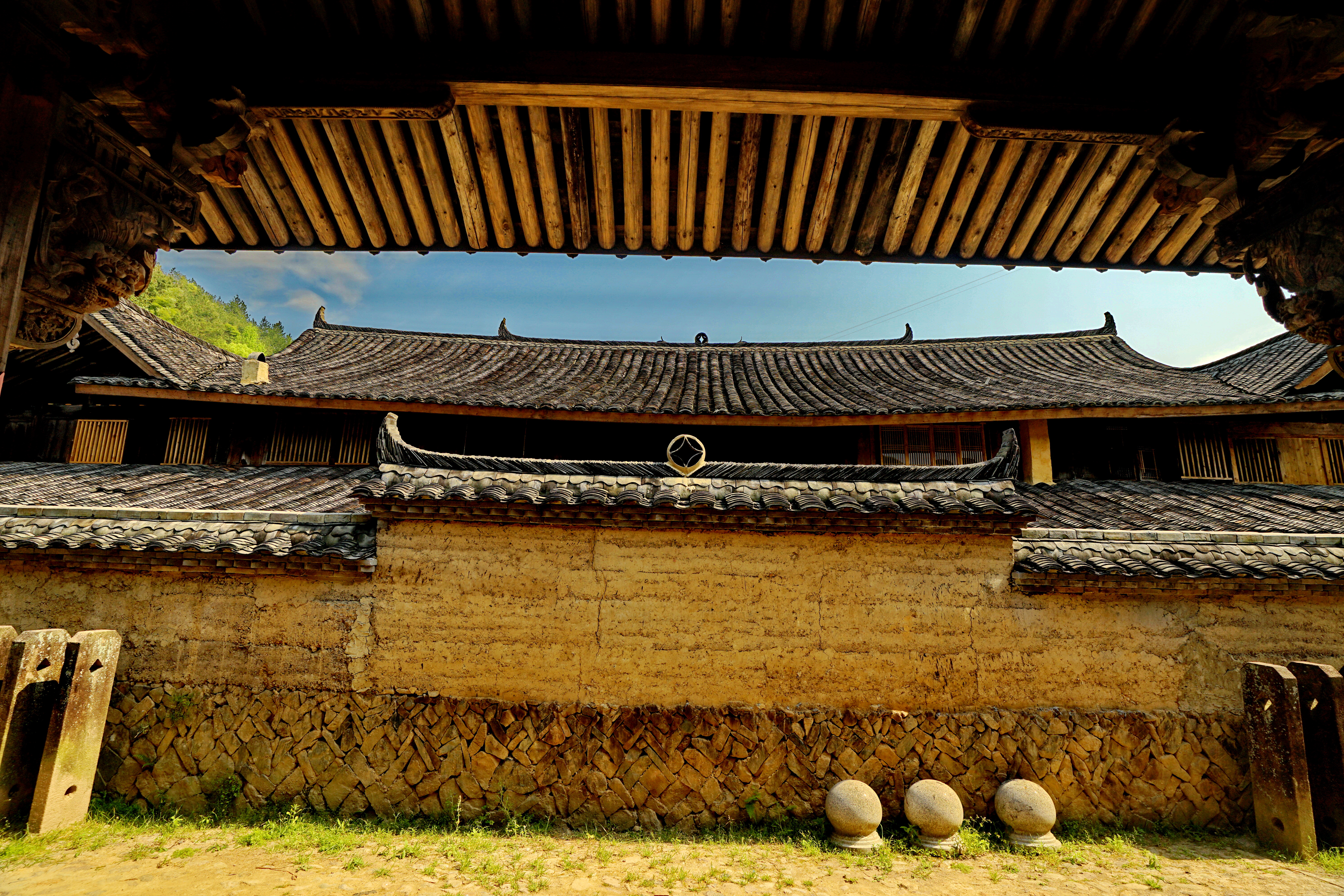 泰顺古建筑古村,泰顺古建园林