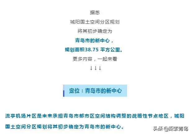 青岛城阳未来之城最新规划图,青岛未来之城2025年效果图