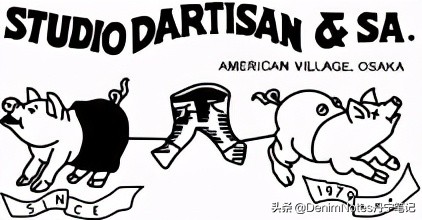 首个推出复刻牛仔的日本品牌StudioDArtisan，罕见左斜纹牛仔裤