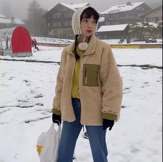 春天几月适合穿羊羔毛外套,羊羔毛外套burberry