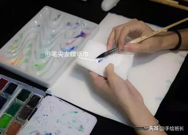 固体水彩颜料新手入门教程,水彩插画新手入门教程