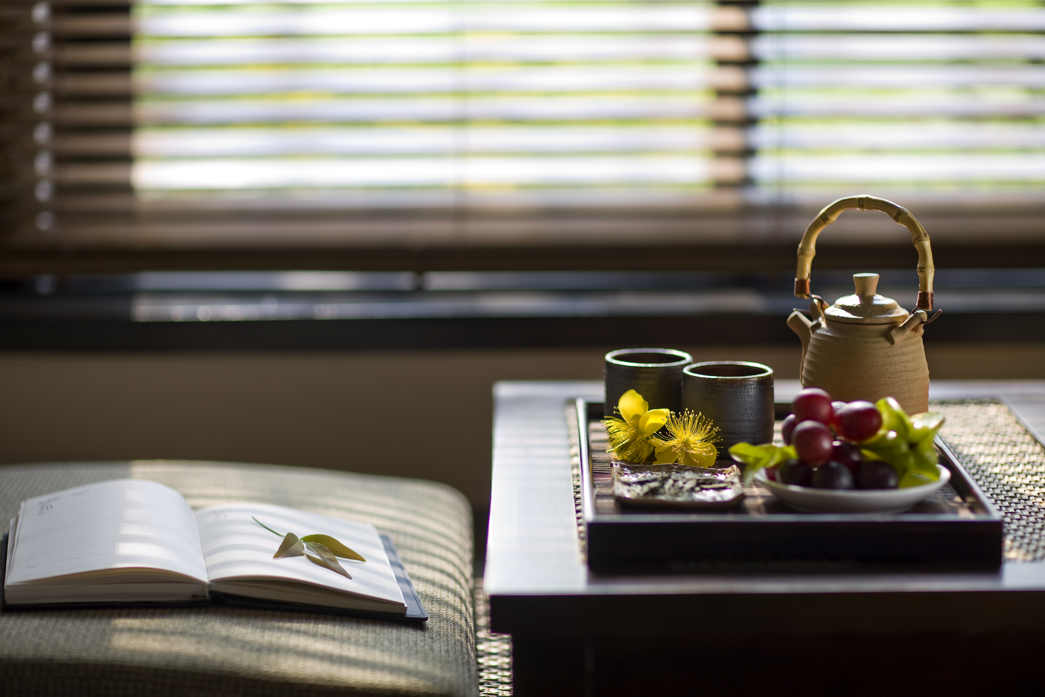 良渚君澜双人温泉,冬日暖阳泡温泉