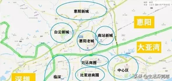 大亚湾买房五个区,离深圳比较近惠州房源