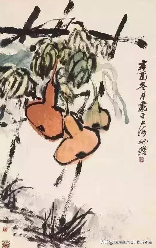 四大名家画钟馗,中国画大师画葫芦图片大全