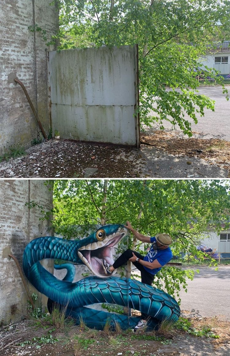 以假乱真的3d画阶梯,以假乱真的3d画