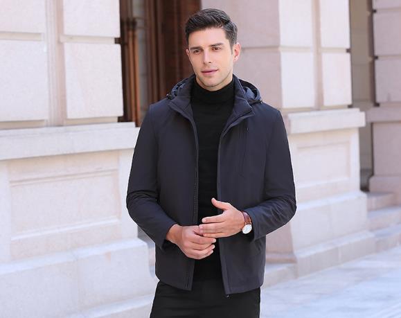 中年男人冬季怎么穿既保暖又时尚,秋冬季中年男士羽绒服搭配