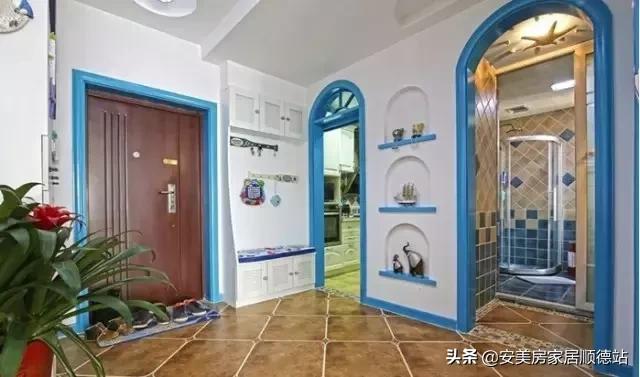 地中海60-70平小户型装修效果图,小户型装修设计小窝60平高级灰