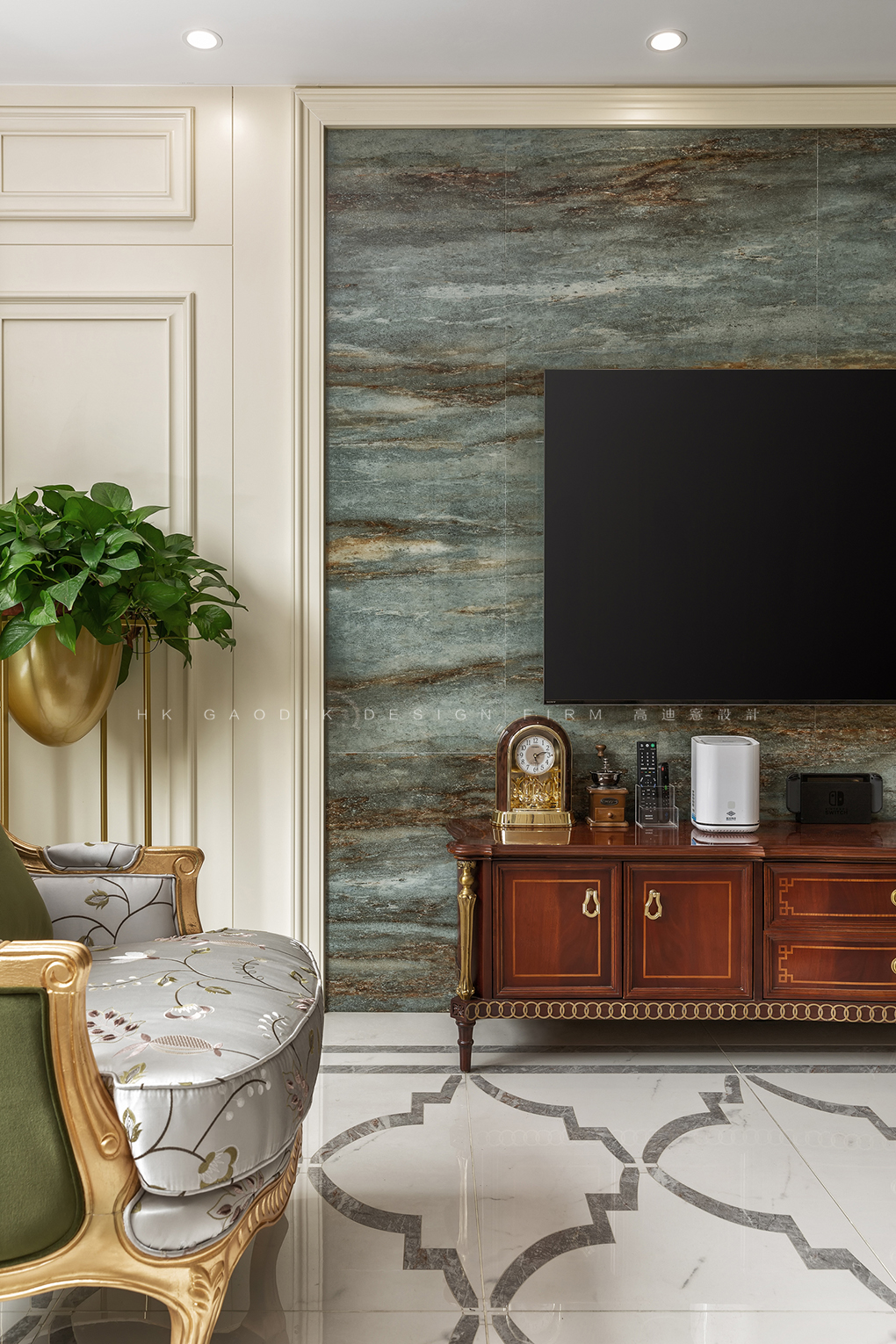 高迪愙实景|护墙板+石膏线,没有软装也超美!