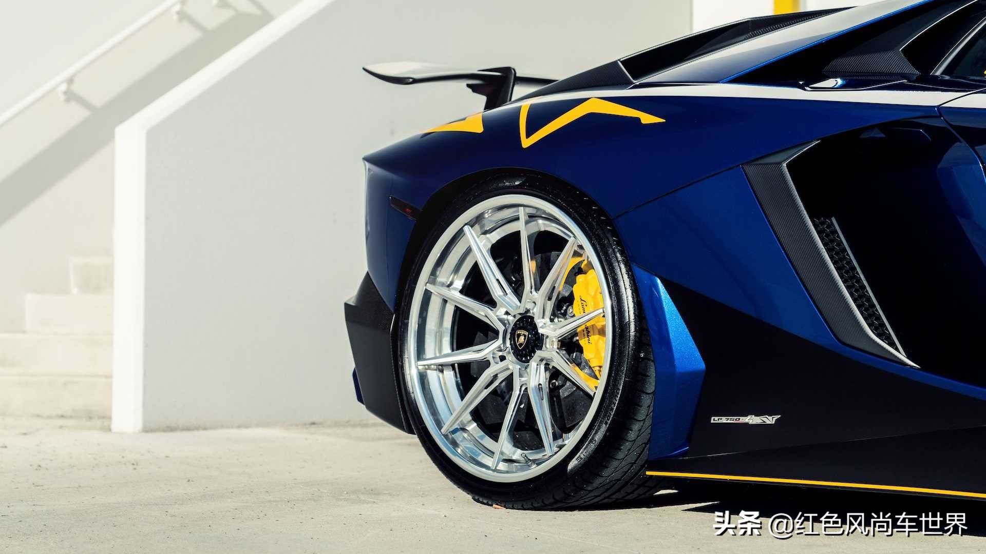 兰博基尼aventadorsvj红色,兰博基尼