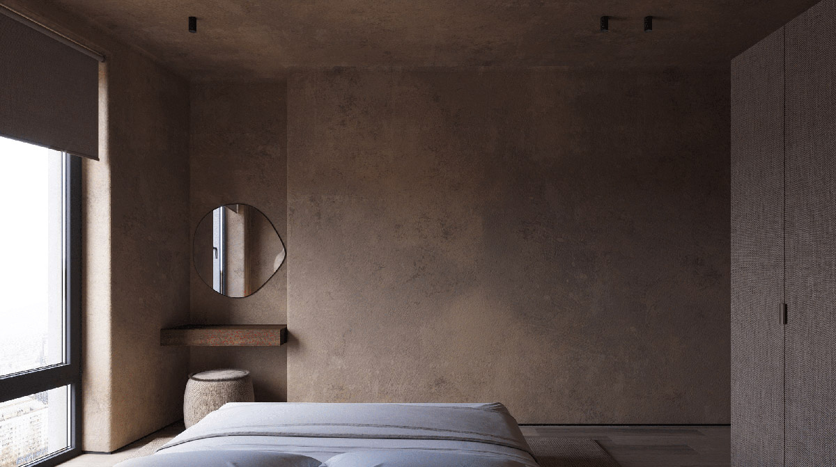 侘寂风屋顶原木设计,原木侘寂风住宅设计